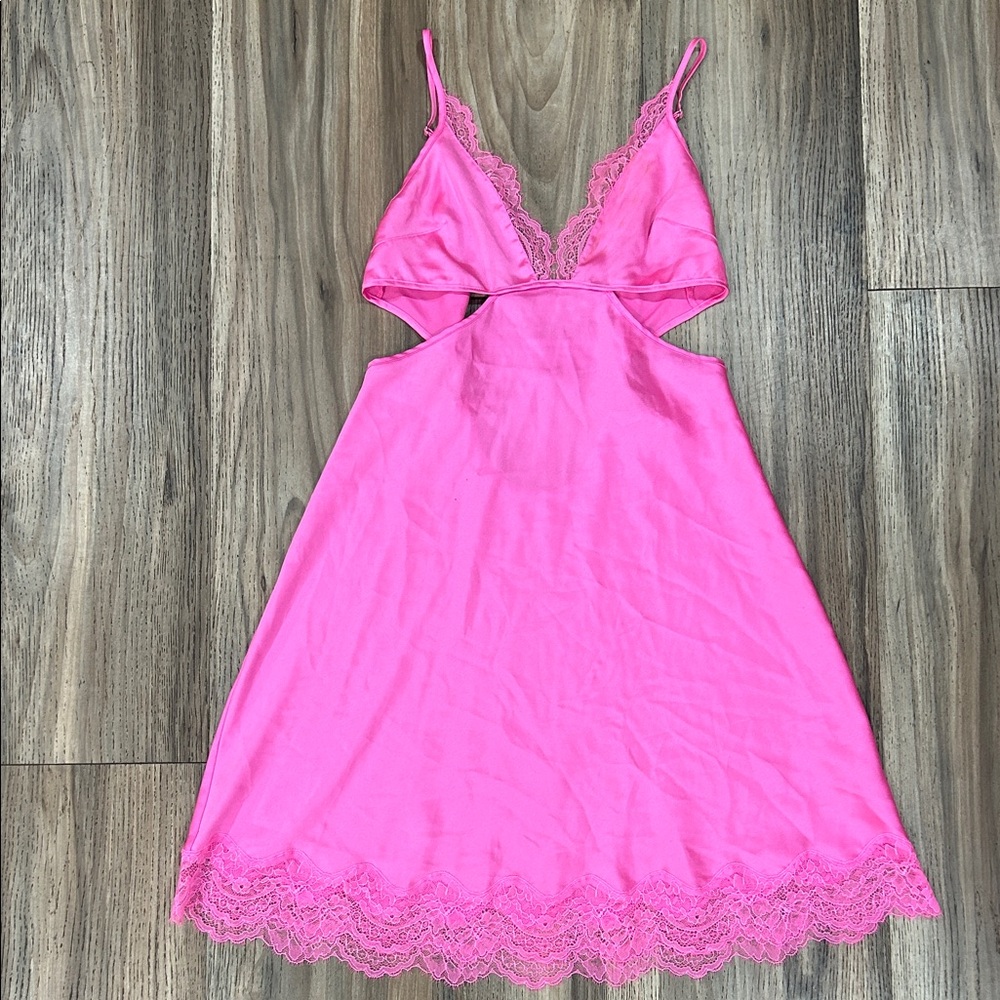 Victoria's Secret Pink Lace Chemise